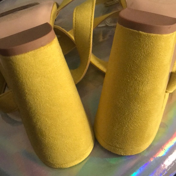 FOREVER 21 Faux Suede Block Heels - Picture 5 of 6